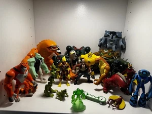 Ben 10 Classic Series Toys Bundle Large Orignal Action Figures Job Lot Aliens - Picture 1 of 6