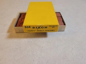 Dixon "Poppy" Pencil Erasers #868(See Description) - Picture 1 of 11
