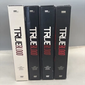 TRUE BLOOD HBO TV Series Complete Seasons 1-4 Complete Dvd Box Sets - Picture 1 of 1