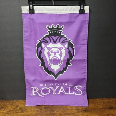 Reading Royals Minor League Hockey Team 12x18" Garden Flag - Image 1 of 3