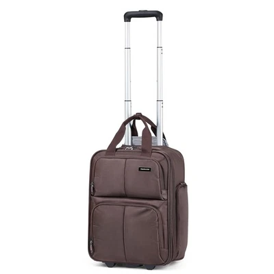 Softside Underseat Carry On Luggage with Wheels,Travel Luggage Rolling Bag Sm... - Изображение 1 из 4