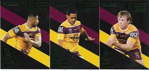 2020 Nrl Traders Magic Round BRONCOS 3 Card Set