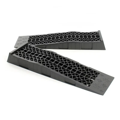 XPOtool 2x Auffahrrampe Set extraflach Autorampe Kunststoff 3t PKW Wohnmobil - Bild 1 von 4