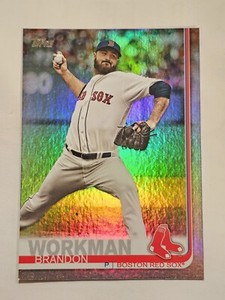 2019 Topps #378 Brandon Workman  Red Sox