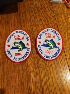 Vintage Fishing Patch - Picture 1 of 2