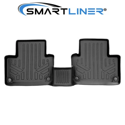 SMARTLINER Custom Fit Floor Mats 2nd Row OEM 2016-2020 Volvo XC90 Plug-In Hybrid - Изображение 1 из 4