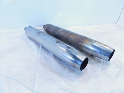 Silenciadores de tubo de escape deslizables Harley Touring Tour & Electra Glide & Road King Foto 1 de 4