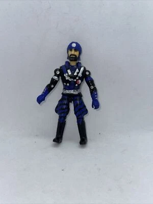 VTG Lanard Corps Bengala Blue Suit 3.75" Action Figure 1986 For Parts - Imagem 1 de 4