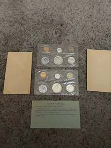 1960-P US Proof Mint Sets- Five Coin Sets. 2 Each, Ungraded - Picture 1 of 1