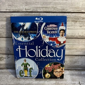 Essential Holiday Collection (Blu-ray) W/Slip Elf A Christmas Story +2 NEW - Imagen 1 de 8