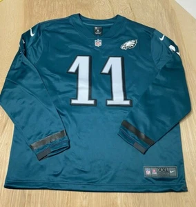 Philadelphia Eagles Wentz Nike XXL Long Sleeve Therma Football Jersey NWT $120 - Picture 1 of 5