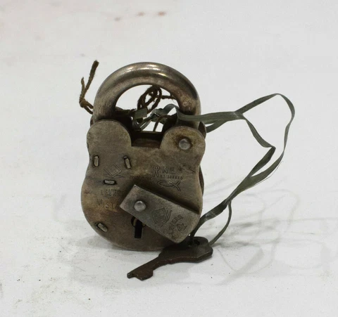 Padlock India Lock and Key Old Hand Fordged Metal Padlock Cover