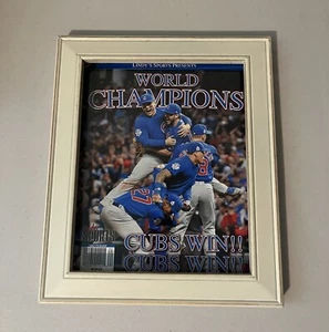 Chicago Cubs World Series Champions Lindy’s Sports Magazine Not Framed - Picture 1 of 4