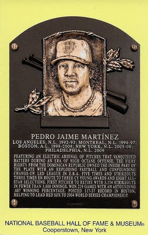 Baseball HOF Plaque Postcards Postmarked on Induction Day 1993-Present You pick Cover