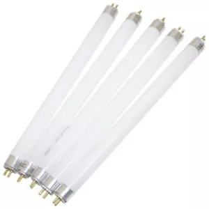 5x 6W T5 9" Cool White Fluorescent Tube 4000k 6 Watt 225mm Strip Light bulb Lamp - Picture 1 of 4