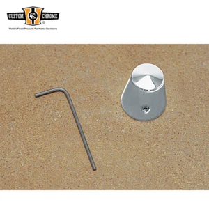Chrome Shifter Shaft Cap Fit For Harley FX FXR Dyna Glide models with Mid-Shift - Picture 1 of 1
