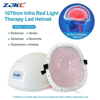 1070 nm Hirnverletzung Helm Nahinfrarot Lichttherapie für Alzheimer Parkinson - Bild 1 von 4