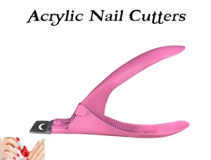 Nail Clipper Cutter 3 Way UV Gel False Fake Acrylic Nail Tip Cutter Manicure Art - Picture 1 of 1
