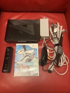 Nintendo Wii Black Console w/ SSX Blur - Tested and works great - Imagen 1 de 2