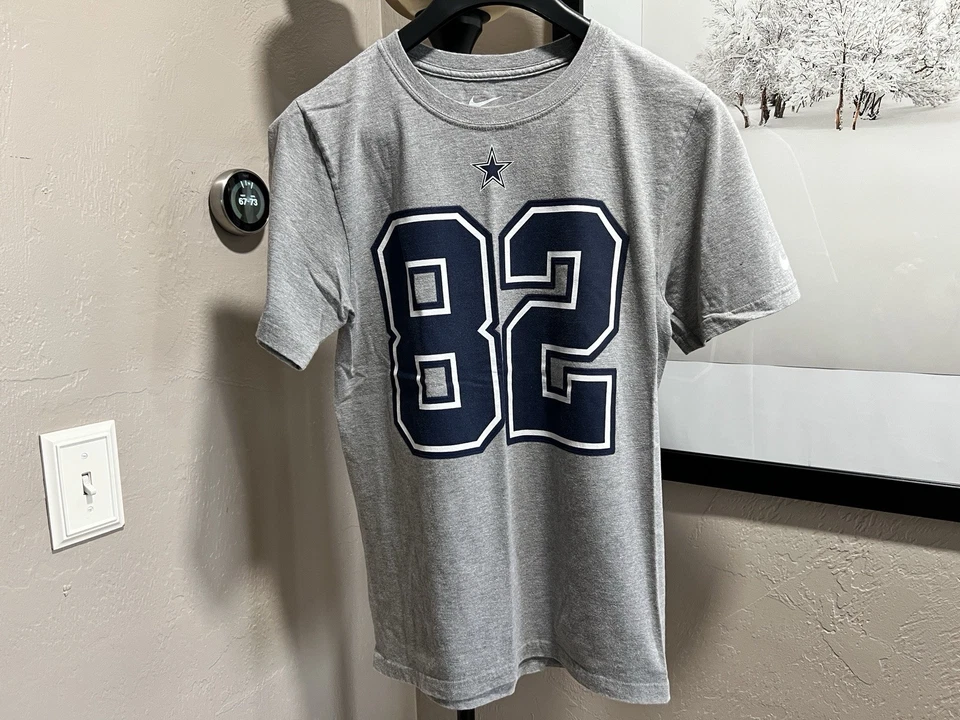 Nike Dallas Cowboys Jason Witten #82 Camiseta Para Hombre Pequeña Gris NFL Fanwear Camiseta Foto 1 de 4