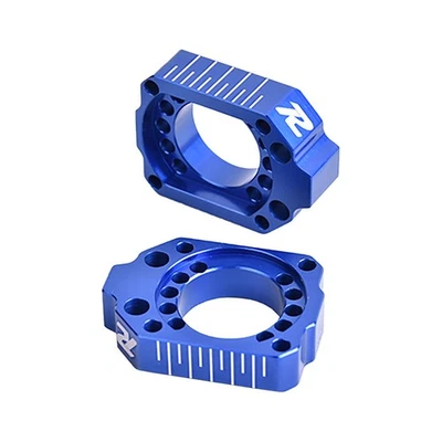 Bloques de eje de palanquilla reversible Ride Engineering azul para Yamaha YZ250F 2002-2008 Foto 1 de 2