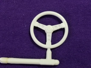 79 Pontiac Firebird STEERING WHEEL from MPC 1:16 Model 1979 Trans AM - Picture 1 of 8
