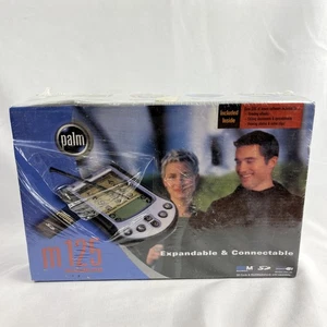 Palm M125 Argent Organisateur Portable P80703U USB Connectable SD SD Emplacement PDA 80 Mo - Photo 1/4