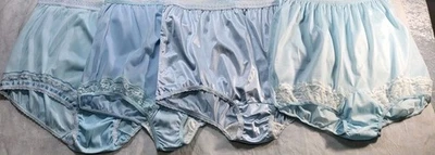 Lote De 4 Colección Bellezas Azules De Colección Encaje Recortado, Tela Fina, Acentos 11222 Foto 1 de 4