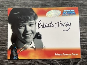 Strictly Ink Doctor Who Big Screen Additions R. Tovey Autograph Trading Card A3 - Picture 1 of 2