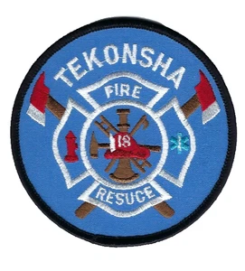 Tekonsha (Calhoun County) MI Michigan Fire Resuce (SIC) Abt. patch - NEU - Bild 1 von 1