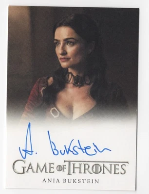 Ania Bukstein as Kinvara GAME OF THRONES Season 7 Autograph Card Auto - Image 1 of 2