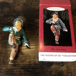 hallmark keepsake wizard of oz scarecrow Christmas ornament 1994 With Box - Picture 1 of 3