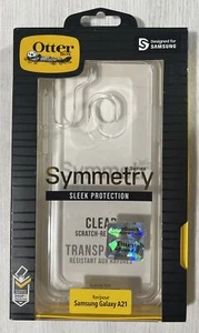 OtterBox Symmetry Series Case for Samsung Galaxy A21, Clear - Picture 1 of 1