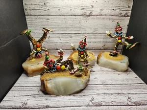 4 Stück Ron Lee Pinky der Clown Set #111, 112, 118, & #119 3 von 1983, eins 1980 - Bild 1 von 17