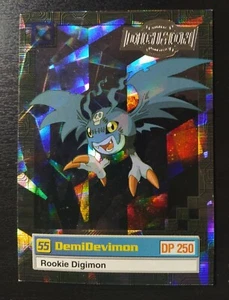 Tarjetas coleccionables Digimon serie 2 4 de 32 Demidevimon casi nuevas Holo - Imagen 1 de 2