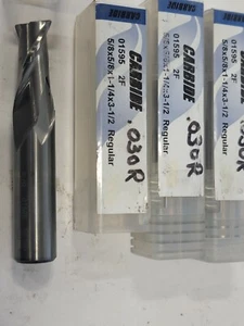 Fresadora de extremo de carburo YG-1 TOOL COMPANY 01595, rueda 030. ,5/8,1-1/4 corte 2FL, 3-1/2 OAL - Imagen 1 de 4