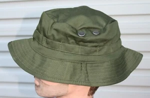 AUSTRALIAN ARMY GIGGLE BUSH HAT OLIVE GREEN ADULTS - SIZES MEDIUM REPRODUCTION - Bild 1 von 1