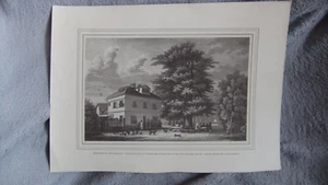Aschaffenburg - Druck von Wirtschaft in der Fasanerie um 1842 - Bild 1 von 4