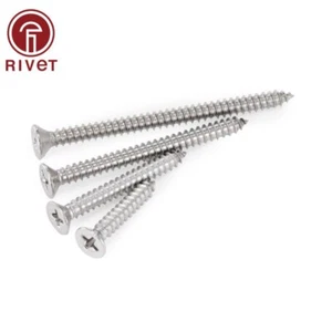 Countersunk Phillips Flat Head Self Tapping Screws 316 GB846 M5*30 370PCS - Picture 1 of 10