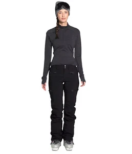 Women's The North Face Black Anonym Futurelight Waterproof Ski Pants New $349 - Picture 1 of 4