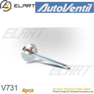 4X INLET VALVE FOR LANCIA AUTOBIANCHI FIAT Y10 156 156 A2 246 156 C 000 - Picture 1 of 6