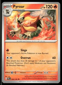 SV02: Paldea Evolved #032/193 Pyroar - Picture 1 of 2