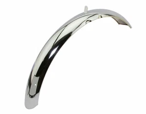 Bike 26 Classic Standard Front Balloon Fender Chrome. - Picture 1 of 1