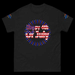USA 4th of July Unisex T-Shirt | Rot Weiß & Blau American Independence Day" - Bild 1 von 17