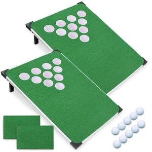 Swing Sports Golf Pong Game - Indoor or Outdoor Portable Golf Pong Chipping Game - Picture 1 of 8