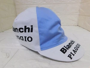 CAPPELLINO CAPPELLO CAP HAT BICI CICLISMO TEAM BIANCHI PIAGGIO NUOVO NEW - Imagen 1 de 4