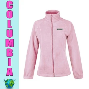 Columbia Womens Sawyer Rapids Full Zip 2.0 Fleece Jacket 1X (Plus Size) Pink NWT - Picture 1 of 2