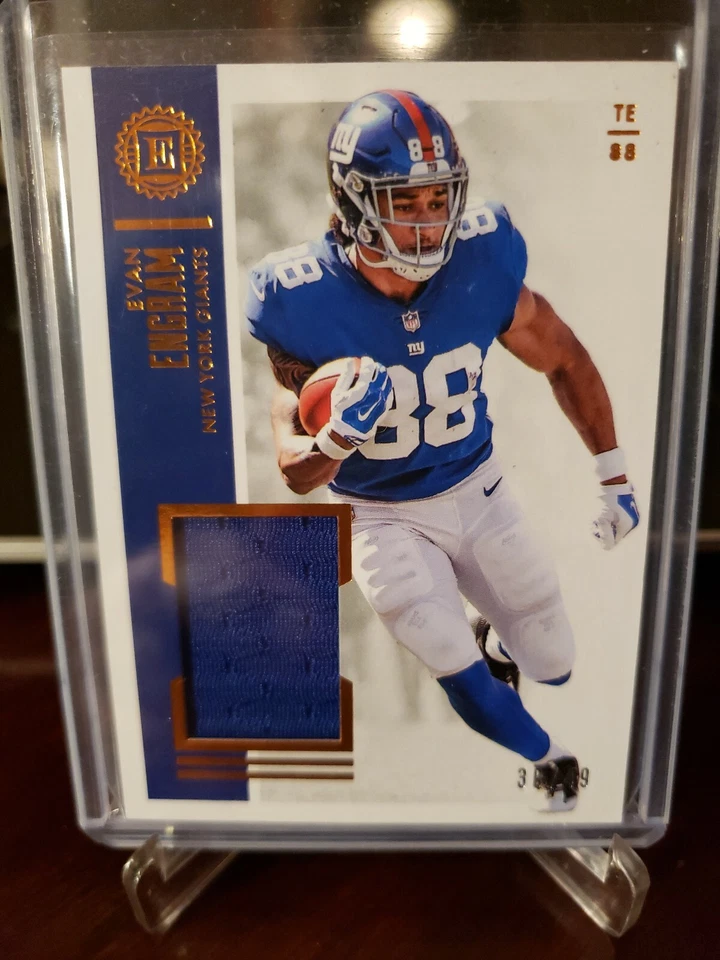 Evan Engram 2017 Panini Encased First Hand Materials Bronze #30/49 - Image 1 of 3