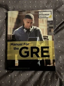 Manual for the GRE; the Princeton Review version 8.0 - Picture 1 of 2