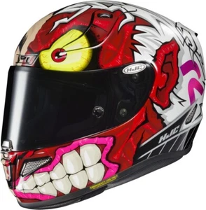 CASCO HELMET FIBRA MOTO INTEGRALE HJC RPHA11 TWO FACE DC COMICS TG L - Imagen 1 de 5